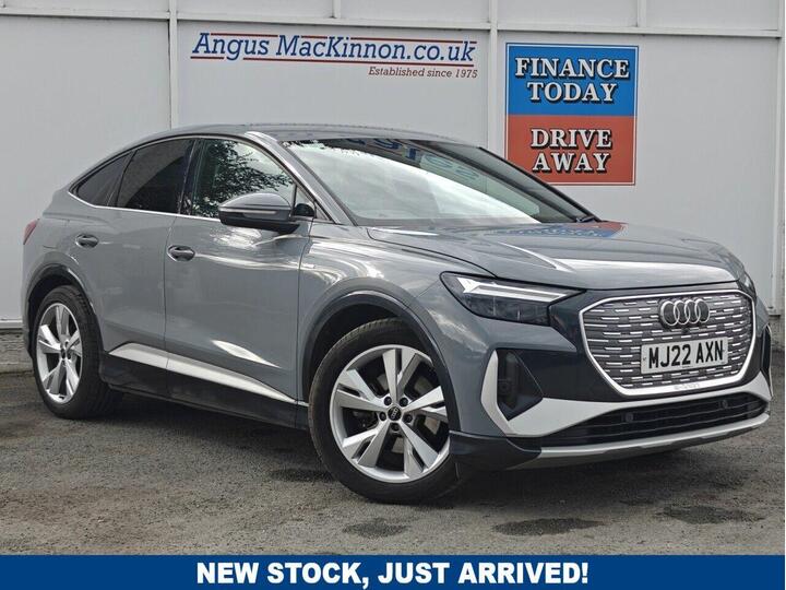 Audi Q4 E-TRON 35 S Line Sportback Auto 5dr 55kWh