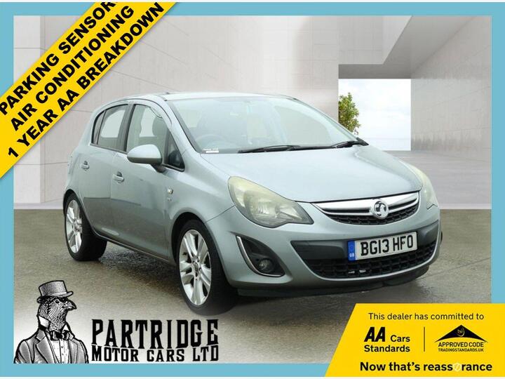 Vauxhall CORSA 1.2 16V SXi Euro 5 5dr (A/C)