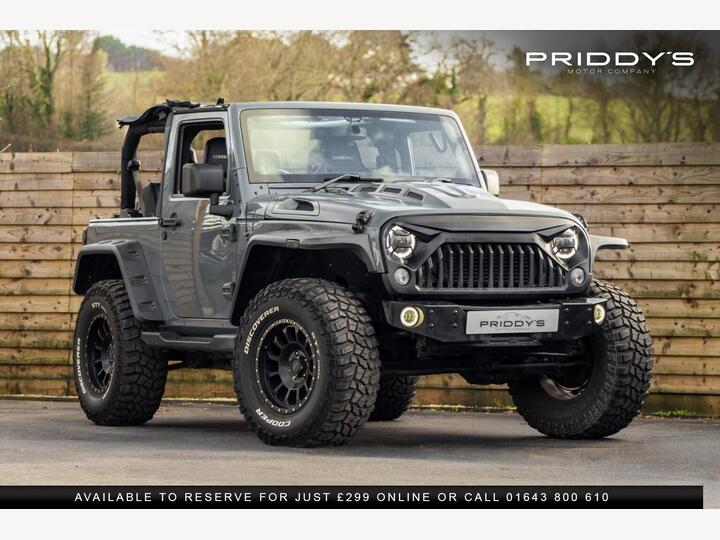 Jeep WRANGLER 2.8 CRD Overland Auto 4WD Euro 5 2dr