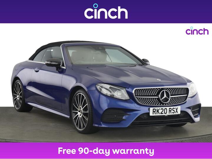 Mercedes-Benz E-Class 2.0 E220d AMG Line (Premium Plus) Cabriolet G-Tronic+ Euro 6 (s/s) 2dr Mercedes-Benz E-Class 2.0 E220d AMG Line (Premium Plus) Cabriolet G-Tronic+ Euro 6 (s/s) 2dr