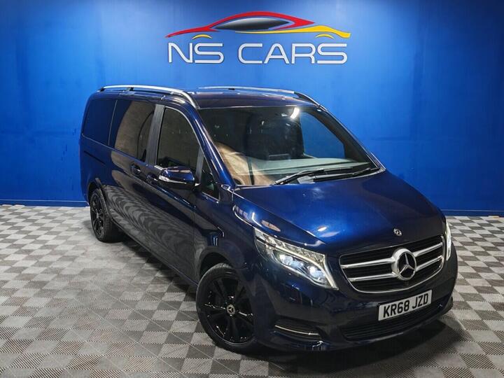 Mercedes-Benz V CLASS 2.2 V220d Sport G-Tronic+ Euro 6 (s/s) 5dr 8 Seat LWB Mercedes-Benz V CLASS 2.2 V220d Sport G-Tronic+ Euro 6 (s/s) 5dr 8 Seat LWB