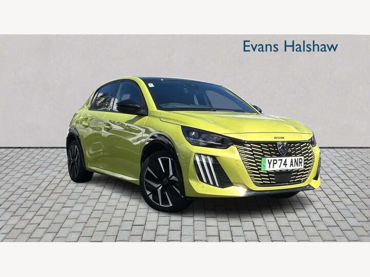 Peugeot E-208 ELECTRIC HATCHBACK 51kWh GT Auto 5dr (7.4kW Charger)