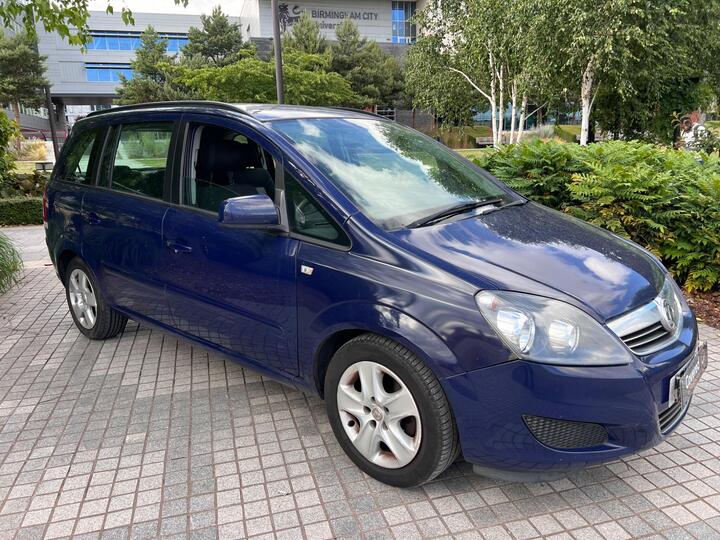 Vauxhall Zafira 1.8 16V Exclusiv Euro 5 5dr