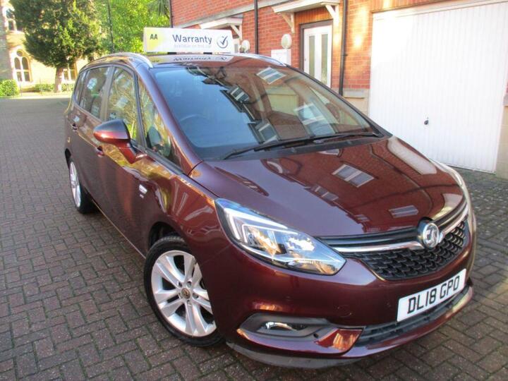 Vauxhall Zafira 1.4i Turbo SRi Nav Euro 6 5dr