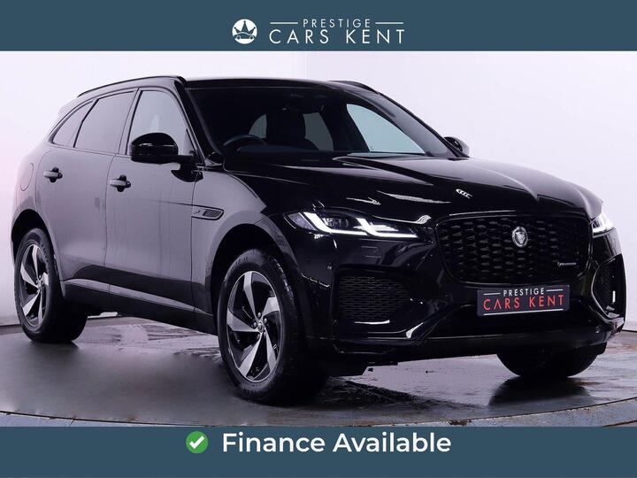 Jaguar F-PACE 2.0 P400e 19.3kWh R-Dynamic SE Black Auto AWD Euro 6 (s/s) 5dr Jaguar F-PACE 2.0 P400e 19.3kWh R-Dynamic SE Black Auto AWD Euro 6 (s/s) 5dr