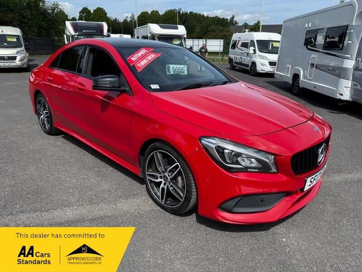 Mercedes-Benz CLA 2.1 CLA220d AMG Line Coupe 7G-DCT Euro 6 (s/s) 4dr Mercedes-Benz CLA 2.1 CLA220d AMG Line Coupe 7G-DCT Euro 6 (s/s) 4dr