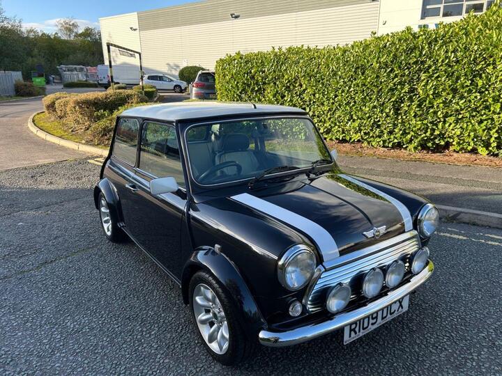 Rover MINI COOPER SPORT 1.3-Low Mileage Example-1 Lady Owner From New-Finished In Anthracite Metallic-Old English White Roof & Mirror Caps-13 Inch Alloy Wheels-W