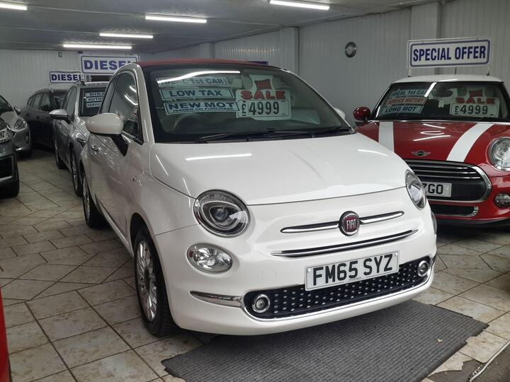 Fiat 500C 1.2 ECO Lounge Euro 6 (s/s) 2dr