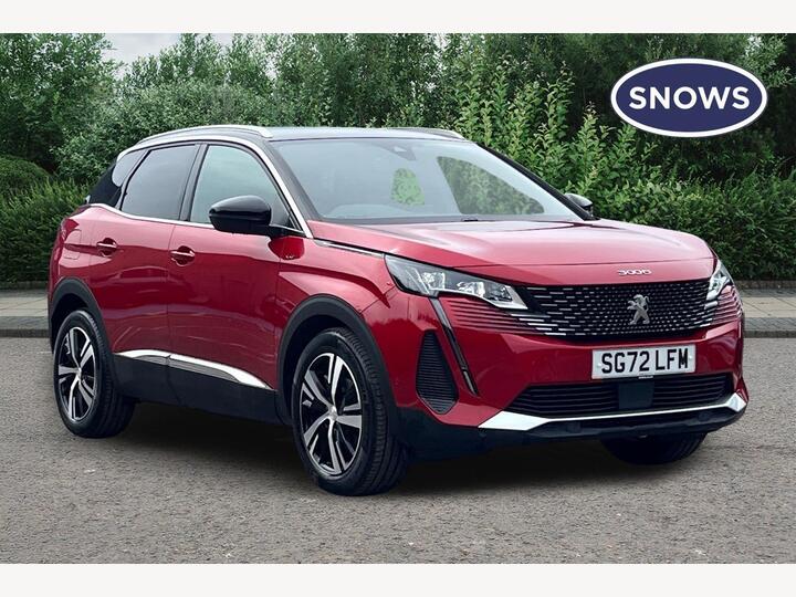 Peugeot 3008 1.2 PureTech GT Line Euro 6 (s/s) 5dr Peugeot 3008 1.2 PureTech GT Line Euro 6 (s/s) 5dr