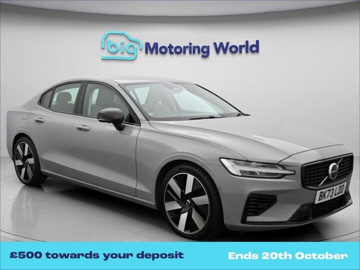 Volvo S60 2.0h T8 Recharge 18.8kWh Plus Auto AWD Euro 6 (s/s) 4dr
