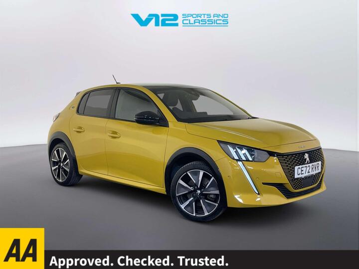 Peugeot E-208 50kWh GT Auto 5dr (7kW Charger)