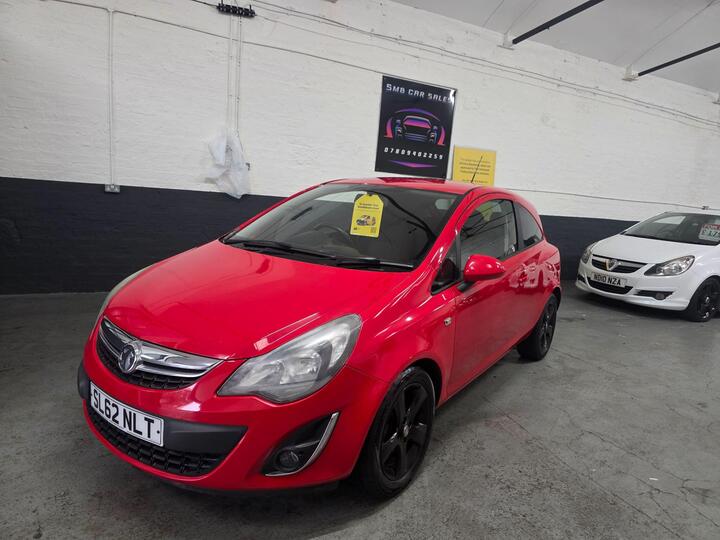 Vauxhall Corsa 1.2i EcoFLEX 16V SXi Euro 5 (s/s) 3dr