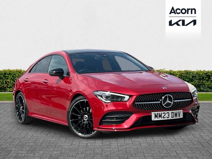 Mercedes-Benz CLA 1.3 CLA180 AMG Line Night Edition (Premium Plus) Coupe 7G-DCT Euro 6 (s/s) 4dr Mercedes-Benz CLA 1.3 CLA180 AMG Line Night Edition (Premium Plus) Coupe 7G-DCT Euro 6 (s/s) 4dr