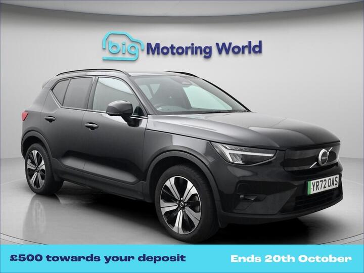 Volvo XC40 Recharge Twin 78kWh Plus Auto AWD 5dr