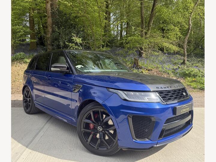 Land Rover RANGE ROVER SPORT 5.0 P575 V8 SVR Auto 4WD Euro 6 (s/s) 5dr Land Rover RANGE ROVER SPORT 5.0 P575 V8 SVR Auto 4WD Euro 6 (s/s) 5dr