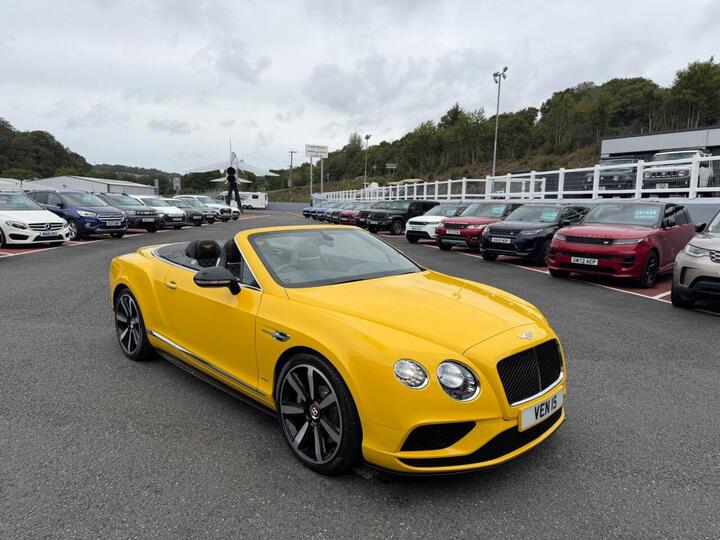 Bentley CONTINENTAL 4.0 V8 GTC S Auto 4WD Euro 6 2dr