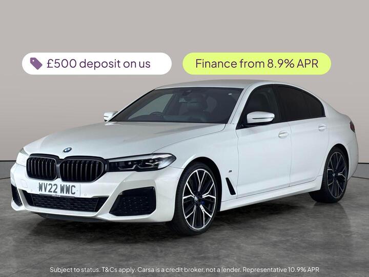 BMW 5 Series 2.0 520d MHT M Sport Steptronic Euro 6 (s/s) 4dr