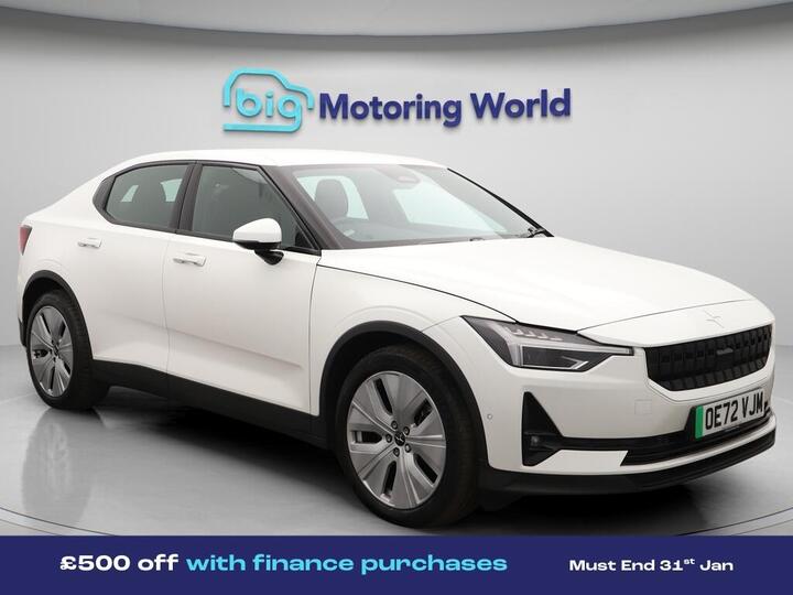 Polestar Polestar 2 Single Motor 78kWh Long Range Fastback Auto FWD 5dr