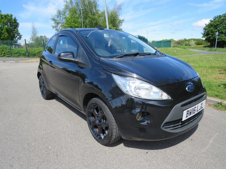 Ford Ka 1.2 Zetec Black Edition Euro 6 (s/s) 3dr