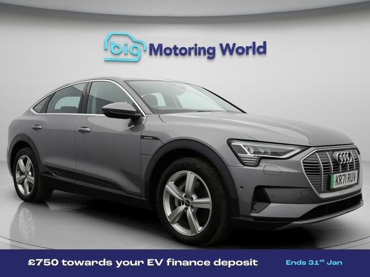 Audi E-tron 55 Technik Sportback Auto Quattro 5dr 95kWh (11kW Charger)