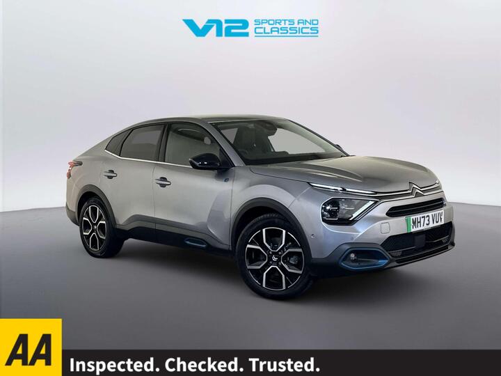 Citroen E-C4 X 50kWh Shine Plus Fastback Auto 4dr (7.4kW Charger)