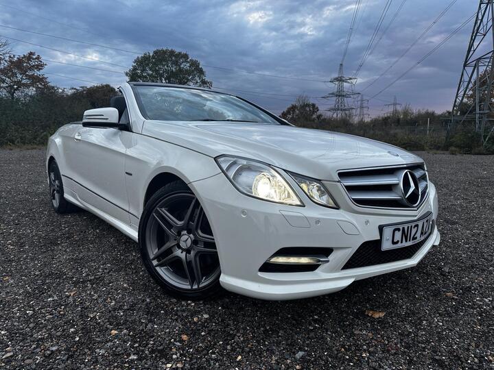 Mercedes-Benz E Class 3.0 E350 CDI V6 BlueEfficiency Sport Cabriolet G-Tronic Euro 5 2dr