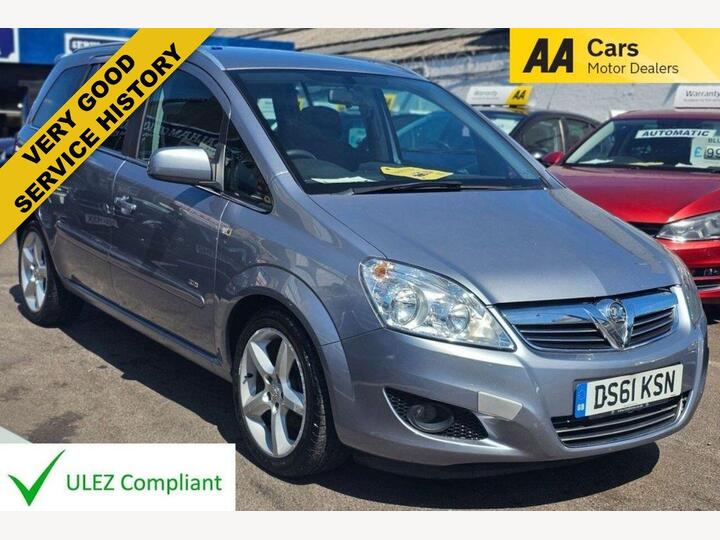 Vauxhall ZAFIRA 1.8 16V SRi Euro 5 5dr