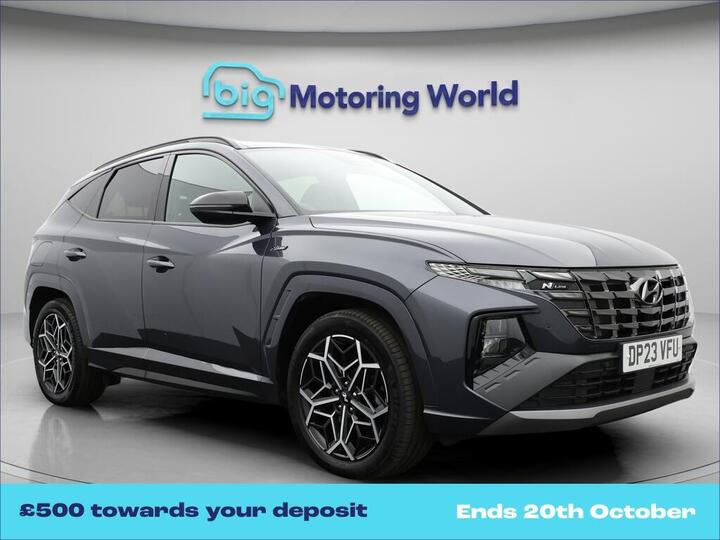 Hyundai TUCSON 1.6 T-GDi 13.8kWh N Line S Auto 4WD Euro 6 (s/s) 5dr