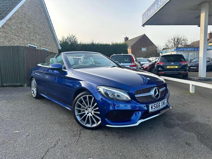 Mercedes-Benz C-CLASS 2.0 C200 AMG Line Cabriolet Euro 6 (s/s) 2dr