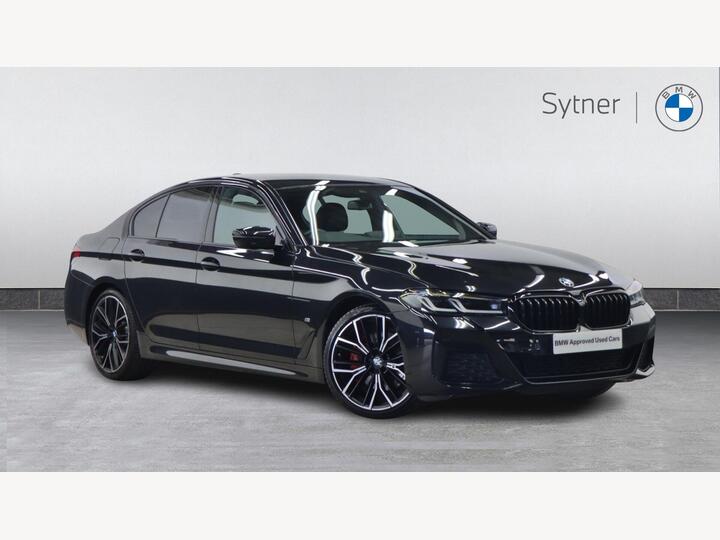 BMW 5 Series 2.0 520d MHT M Sport Steptronic Euro 6 (s/s) 4dr BMW 5 Series 2.0 520d MHT M Sport Steptronic Euro 6 (s/s) 4dr