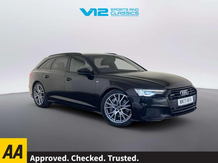 Audi A6 Avant 2.0 TFSIe 50 Black Edition S Tronic Quattro Euro 6 (s/s) 5dr 17.9kWh Audi A6 Avant 2.0 TFSIe 50 Black Edition S Tronic Quattro Euro 6 (s/s) 5dr 17.9kWh