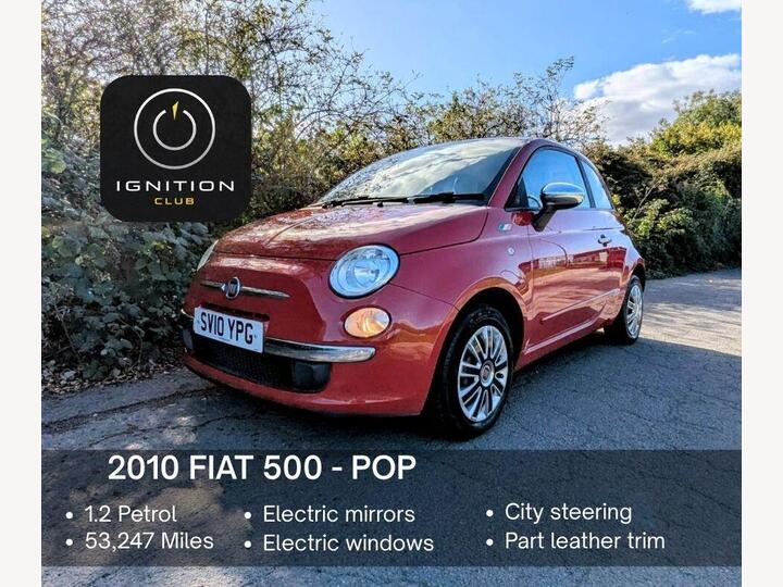 Fiat 500 1.2 Pop Euro 5 (s/s) 3dr