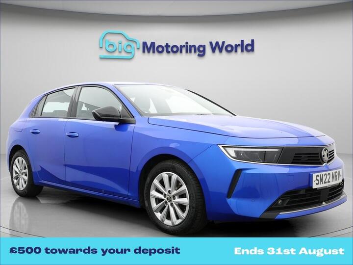 Vauxhall Astra 1.2 Turbo Design Euro 6 (s/s) 5dr
