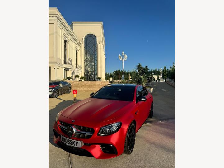 Mercedes-Benz E Class 4.0 E63 V8 BiTurbo AMG S SpdS MCT 4MATIC+ Euro 6 (s/s) 4dr