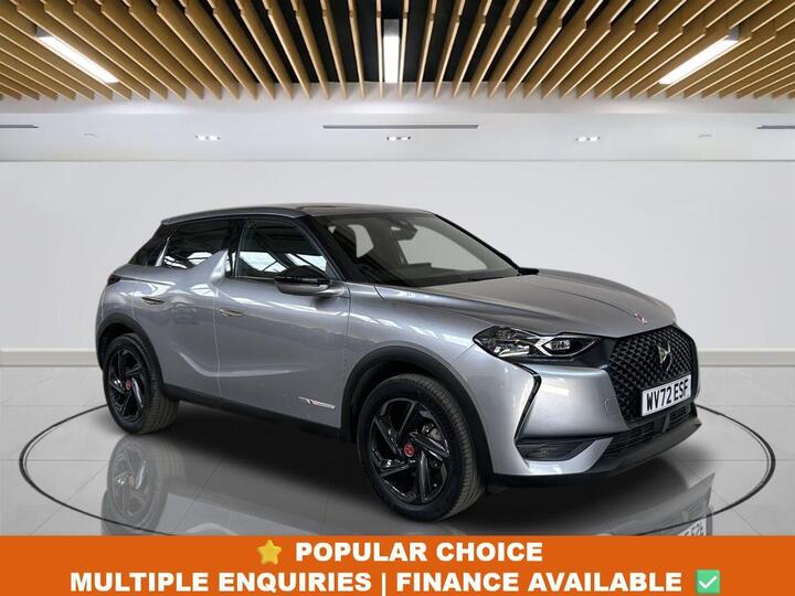 DS AUTOMOBILES DS 3 CROSSBACK 1.2 PureTech Performance Line + Crossback EAT8 Euro 6 (s/s) 5dr