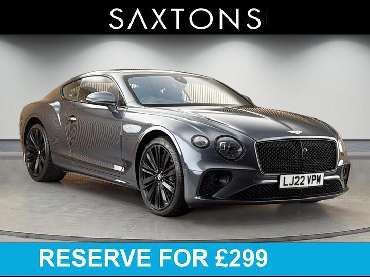 Bentley Continental 6.0 W12 GT Speed Auto 4WD Euro 6 2dr Bentley Continental 6.0 W12 GT Speed Auto 4WD Euro 6 2dr