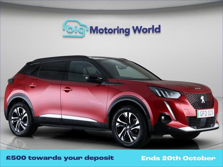 Peugeot E-2008 50kWh GT Auto 5dr