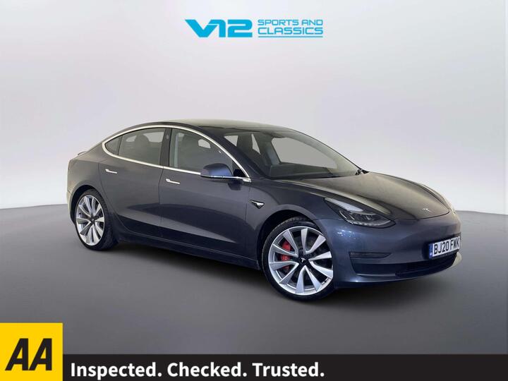 Tesla Model 3 (Dual Motor) Performance Auto 4WDE 4dr (Performance Upgrade)