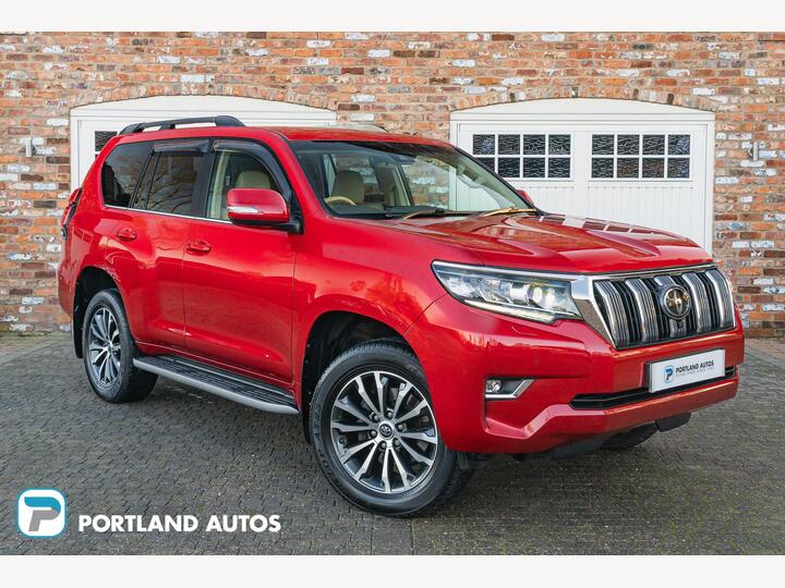 Toyota Land Cruiser 2.8D Invincible Auto 4WD Euro 6 (s/s) 5dr (7 Seat)