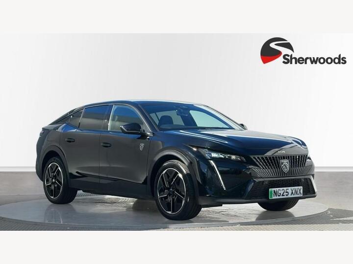 Peugeot E-408 58kWh GT Fastback Auto 5dr Peugeot E-408 58kWh GT Fastback Auto 5dr