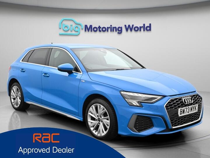 Audi A3 1.4 TFSIe 40 S Line Sportback S Tronic Euro 6 (s/s) 5dr 13kWh