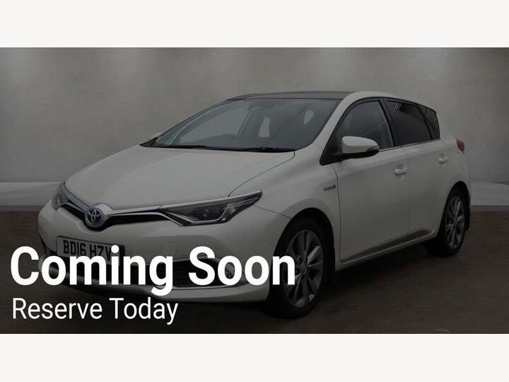 Toyota AURIS 1.8 VVT-h Excel CVT Euro 6 (s/s) 5dr (Safety Sense)