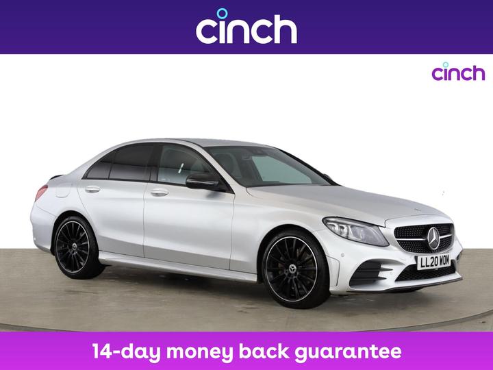 Mercedes-Benz C-Class 2.0 C220d AMG Line (Premium) G-Tronic+ Euro 6 (s/s) 4dr