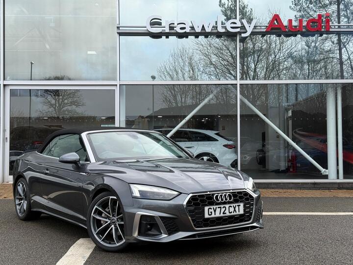 Audi A5 Cabriolet 2.0 TFSI 40 S Line S Tronic Euro 6 (s/s) 2dr