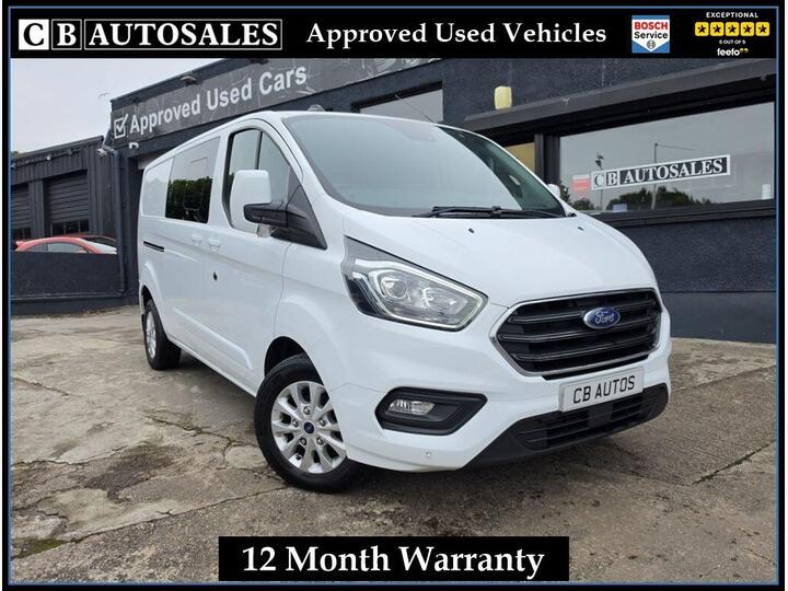 Ford TRANSIT CUSTOM 2.0 300 EcoBlue Limited Crew Van L2 H1 Euro 6 (s/s) 5dr