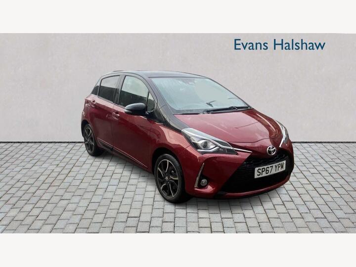 Toyota YARIS HATCHBACK 1.5 VVT-i Blue Bi-Tone Euro 6 5dr