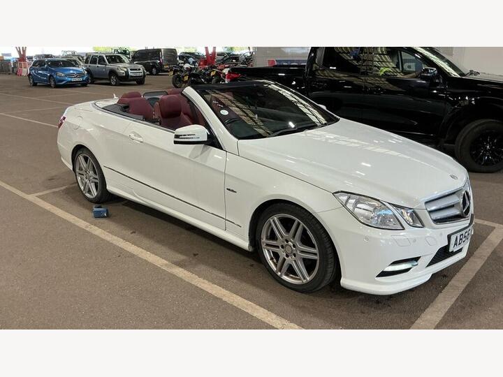 Mercedes-Benz E Class 2.1 E220 CDI BlueEfficiency Sport Cabriolet G-Tronic+ Euro 5 (s/s) 2dr