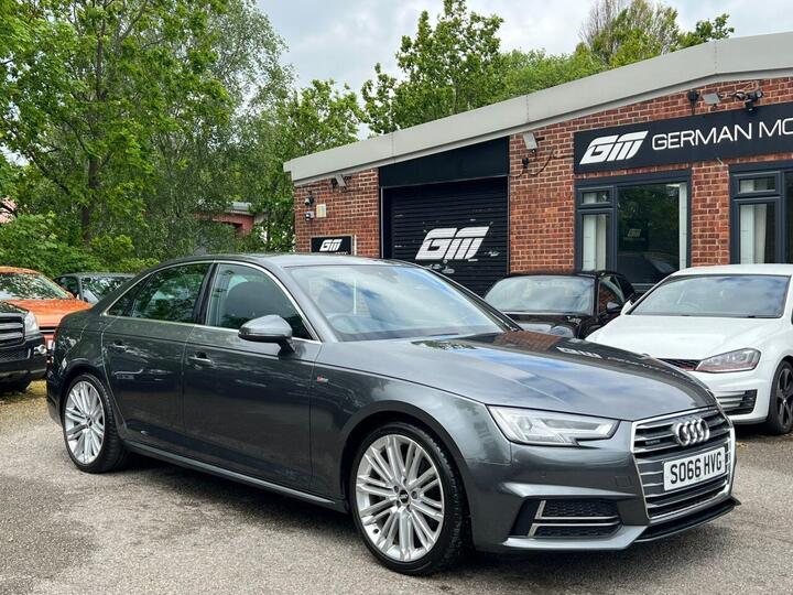 Audi A4 3.0 TDI V6 S Line S Tronic Quattro Euro 6 (s/s) 4dr