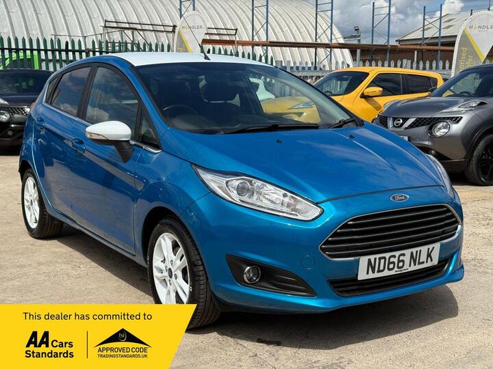 Ford Fiesta 1.0T EcoBoost Zetec Blue Edition Euro 6 (s/s) 5dr