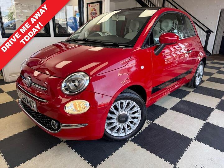 Fiat 500 1.2 Lounge Euro 6 (s/s) 3dr